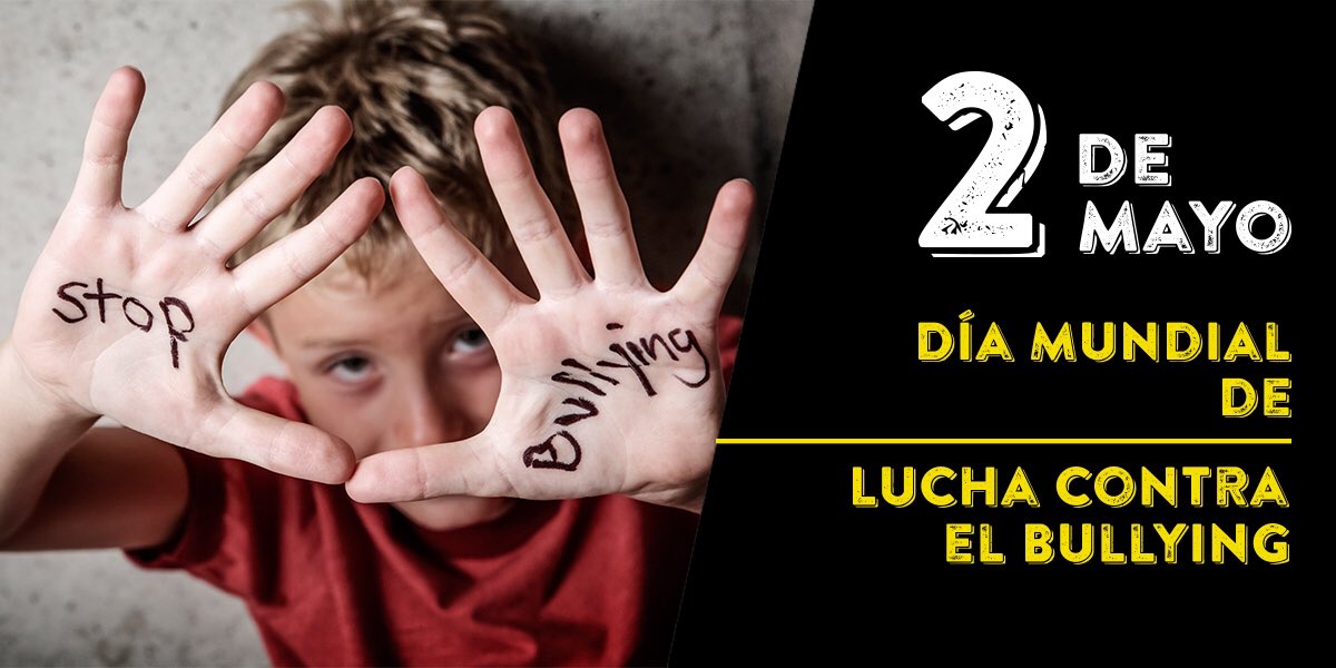 Lab_Positive's tweet photo. Hoy se celebra el día contra el acoso escolar. Desde nuestro @Lab_Positive apoyamos este día, apostando por la educación emocional y positiva y la mediación parental  en el uso de las redes sociales como formas de disminuir el bullying/ciberbullying. https://t.co/19MXK6dRRU https://t.co/GYhX2qkycp