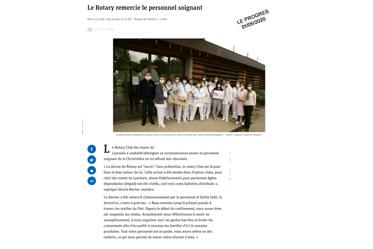 Rotary District 1710 Lyon Région tweet media