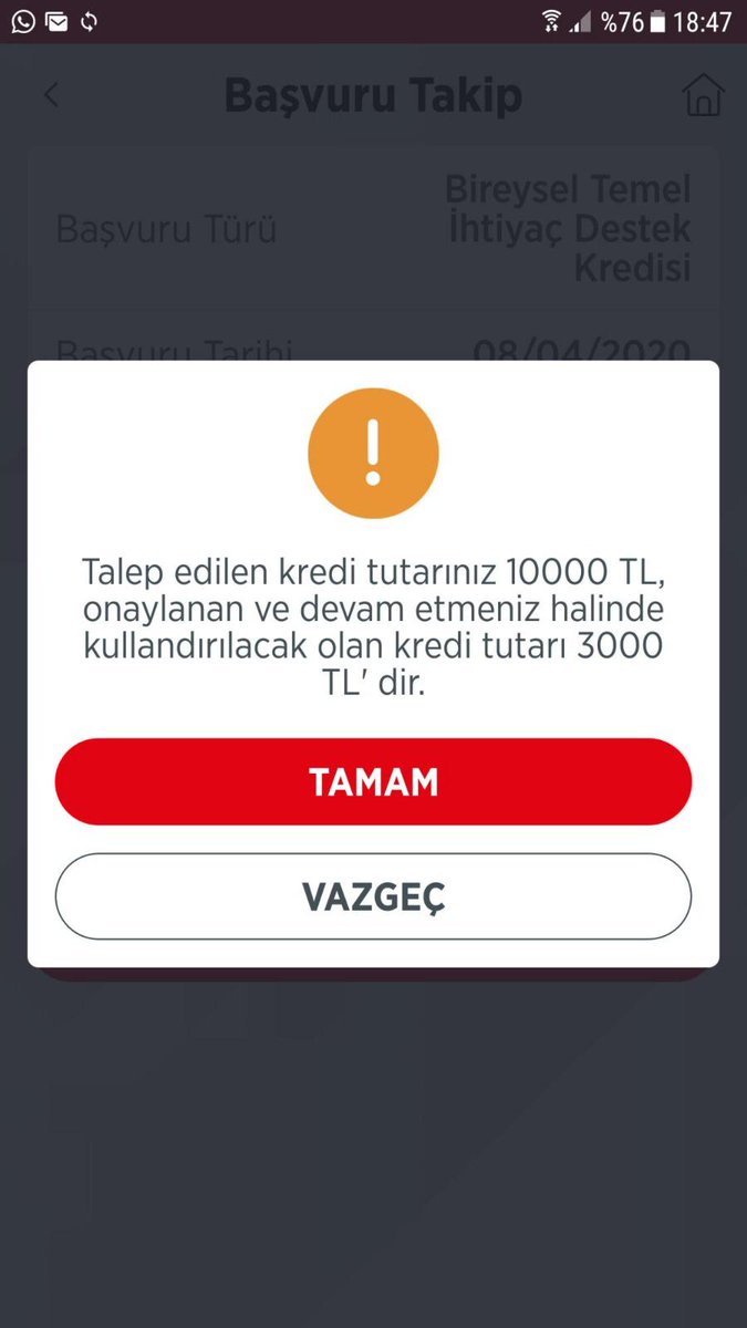 Benim başvurum kabul edildi bir çok arkadaşımında aynı şekilde başvurusu onaylandı. Bakıldığı zaman onaylananlar büyük bir çoğunluk eminim önümüzdeki hafta sonuçlanmayanlara da iyi haberler ulaşacak #beratbeykredi