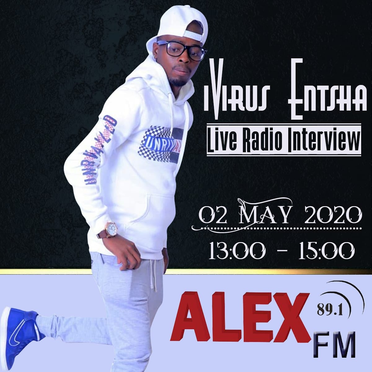 SizweIvirus's tweet photo. NGO 13:00 TO 15:00
STAY TUNE ON @Alexfm891
Khona #IVIRUS ENTSHA https://t.co/PVU4uQCcyJ
