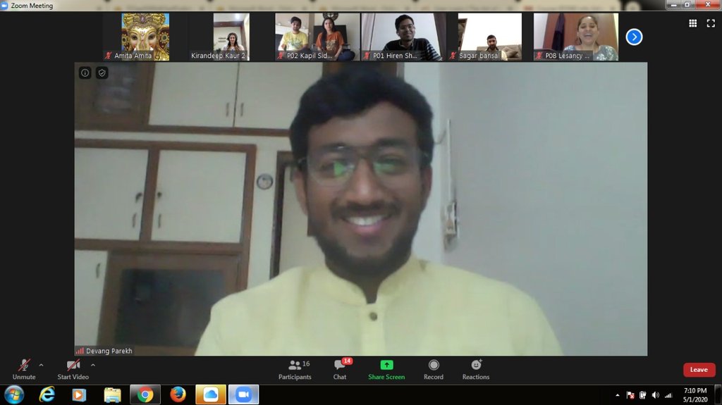 Devangnparekh's tweet photo. #onlinehappinessprogram
#onilebreathandmeditationworkshop

2 workshops completed last week and 2 are currently on!

#grace 

Grateful to @SriSri 
@ArtofLiving https://t.co/9tC71to2IS