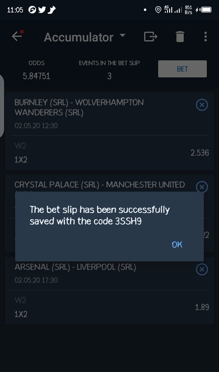 Convertrex's tweet photo. @MisturBets #MisturBets5OddsChallenge https://t.co/ZSXH8wlmRA