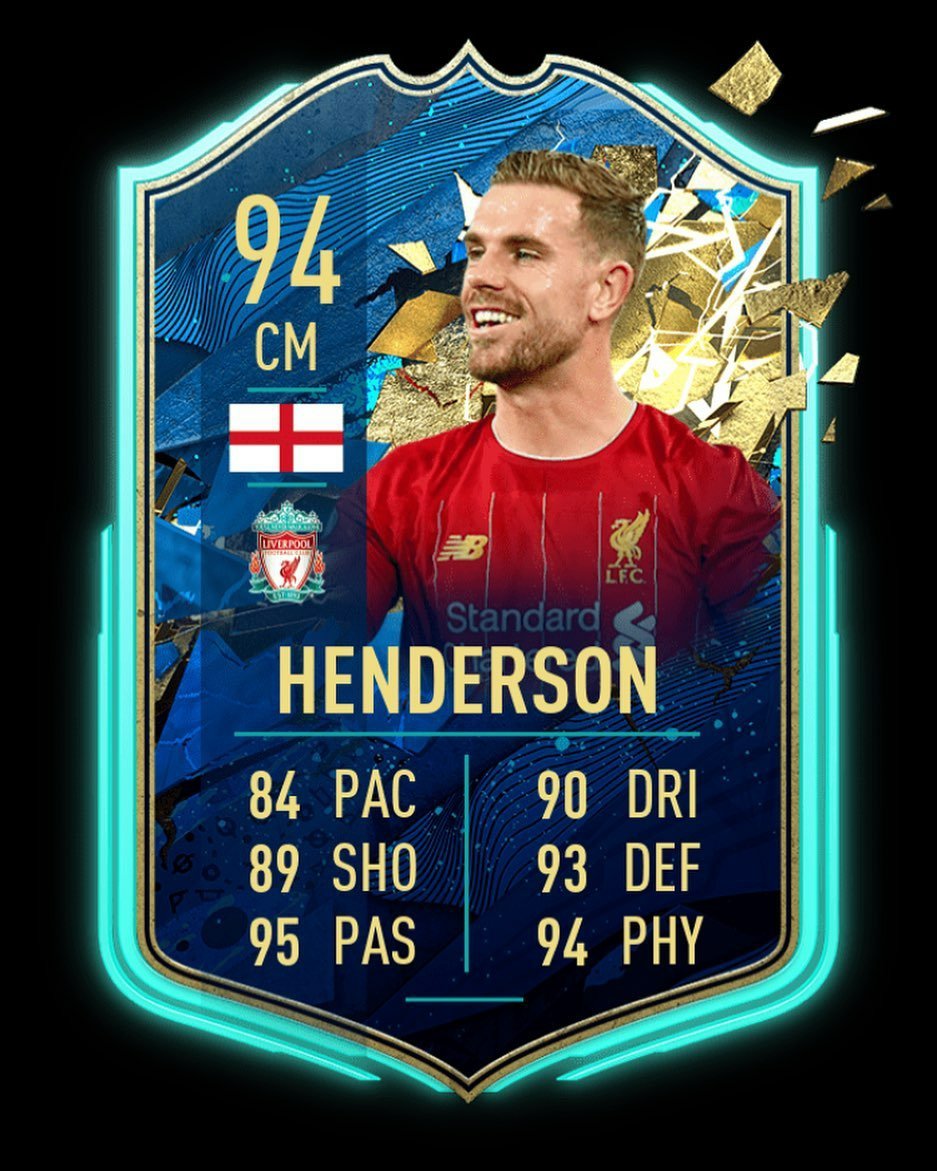 Anything Liverpool on Twitter: "My Captain! #Liverpoolfc #TOTS #FIFA20 #FUT https://t.co/KFNnCBAWJ5" X