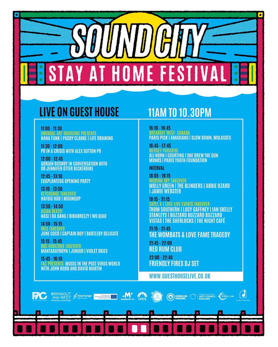 Kat Kennedy (@katbiglife) on Twitter photo I should have been at <a href="/SoundCity/">Liverpool Sound City</a> and taking part in the <a href="/KeychangeEU/">Keychange</a> lab this weekend. They’ve put on a bunch of cool stuff today for #StayAtHome Festival including a Keychange takeover with @mounqup and <a href="/HafdisHuld/">Hafdis Huld</a> - check it out! I should have been at <a href="/SoundCity/">Liverpool Sound City</a> and taking part in the <a href="/KeychangeEU/">Keychange</a> lab this weekend. They’ve put on a bunch of cool stuff today for #StayAtHome Festival including a Keychange takeover with @mounqup and <a href="/HafdisHuld/">Hafdis Huld</a> - check it out!
