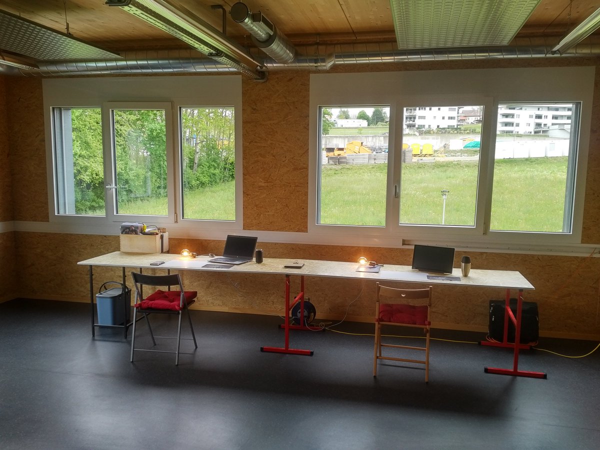 Just opening now IMSD pop-up office in Attalens in Tech17 startup building, please come and visit us