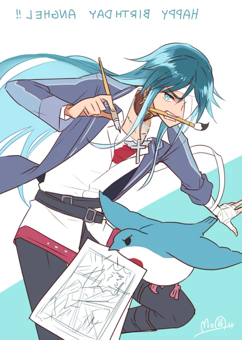5月2日はアンヘルくんの誕生日。Happy Birthday, Anghel! ?? #ArtworkMoa810 