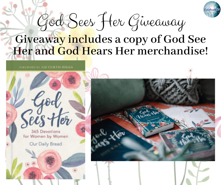 Stumped on what to get for Mother's Day? God Sees Her is a gift of encouragement and hope the entire year. Find out more and enter the #giveaway. #devotional #ourdailybread #GodSeesHer #blogtour remembrancy.com/blog-tours/god…