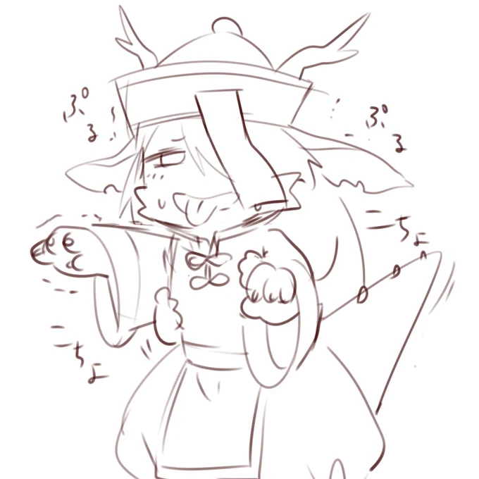 @Nezu_Mickey キョンシーって常に手を前にあげてるからね!
こちょこちょし放題 