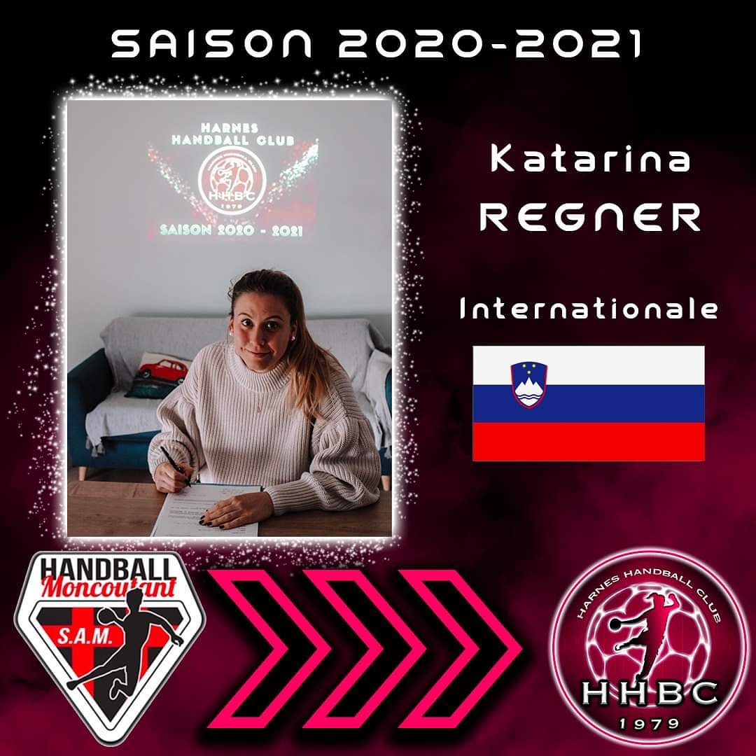 harneshbc's tweet photo. ⚫️🔴 RECRUE SAISON 2020-2021 🔴⚫️
Aujourd'hui est pour nous l'occasion de vous présenter une première recrue !
Katarina Regner, internationale slovène arrive au Harnes handball club en provenance Moncoutant (N1) !
Welcome Katarina ! 👏🔴⚫️
#teamhhbc #Handball #N1F https://t.co/KsV9LGGBrd