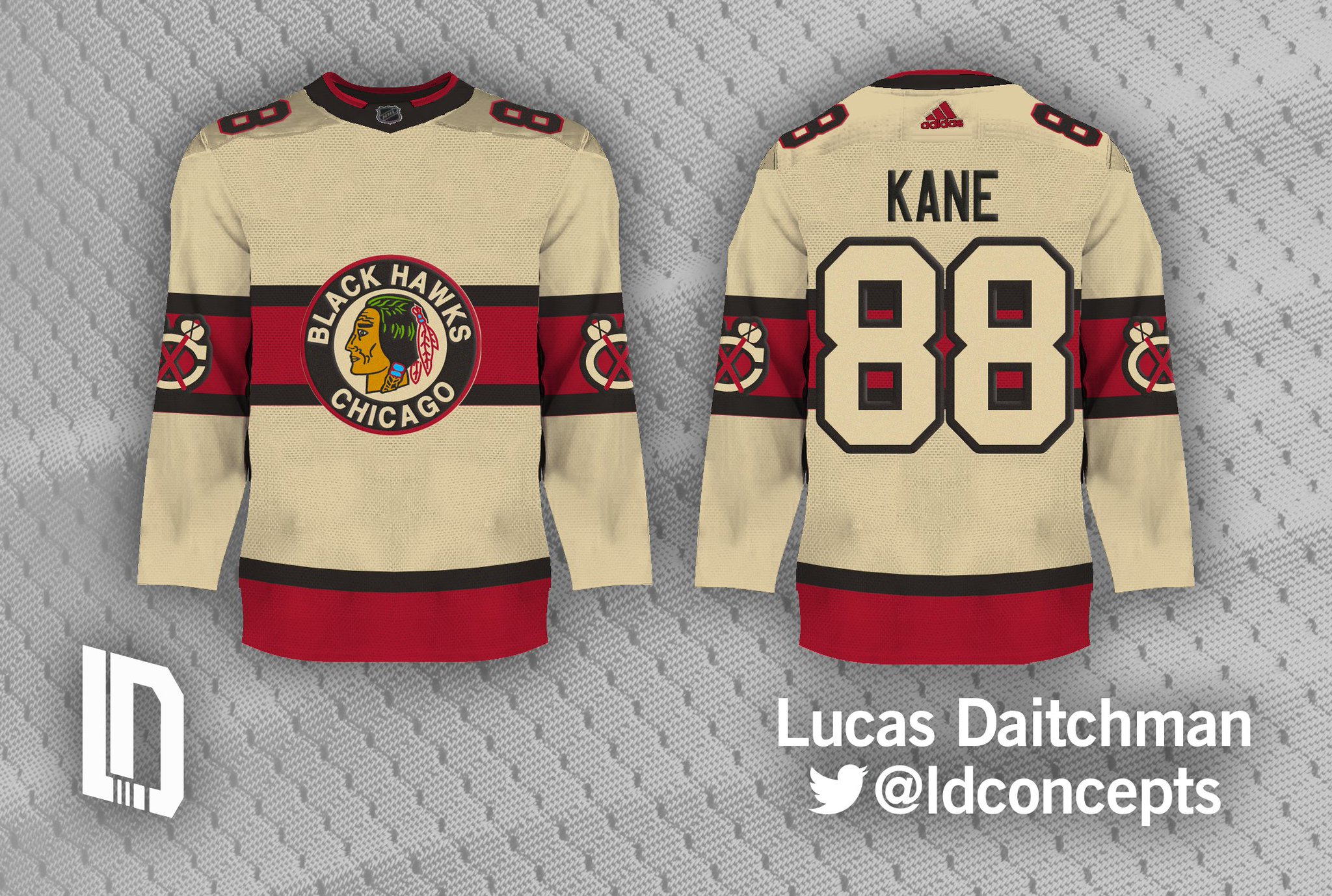 Lucas Daitchman on X: #NJDevils third jersey concept, something