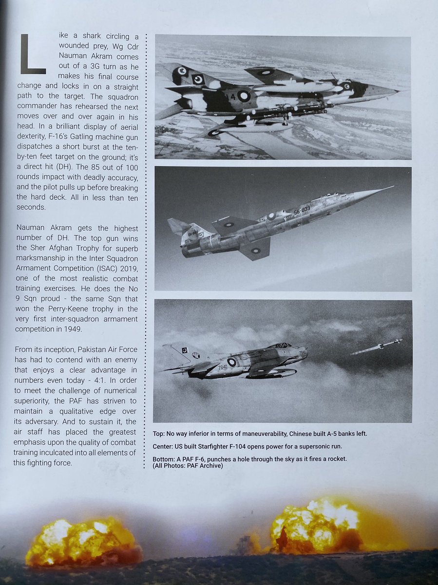 salmanakram741's tweet photo. From ‘BATTLE FOR SHER AFGAN CONTINUES’ in ‘Second to None’ magazine. #PAF #SherAfgan Wg Cdr #NaumanAkram Shaheed. https://t.co/qp7J2dmG2J