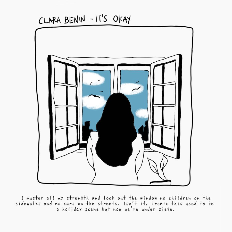 SaintAngelo_art's tweet photo. It's Okay - Clara Benin

#CBsaysItsOkay
@clarabeninmusic @_Clarafied https://t.co/0Y1j0X2Aaw
