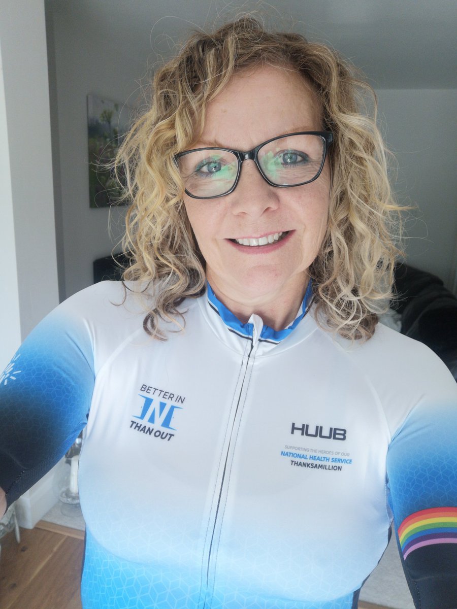 dianahigman's tweet photo. My new cycling Jersey just arrived from @HUUBDesign supporting local businesses &amp; @UHDBTrust great fit and loving the detail, definatly be 1st Jersey I wear in 6 weeks if I'm allowed out. @NHSOrganDonor @share_wishes #betterinthanout #huub #cycling #shielding https://t.co/K7yGAuYILc