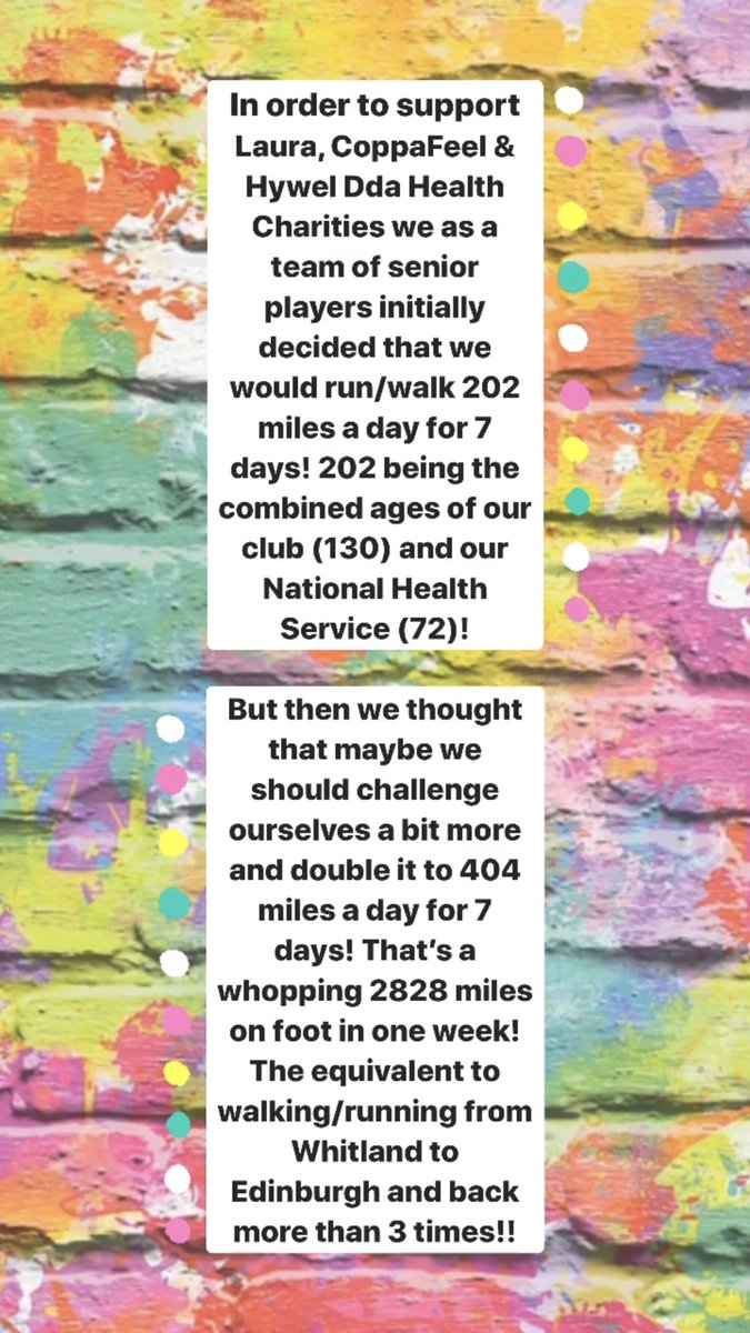 nataliewalsh22's tweet image. Just 2 more sleeps before we take on this massive challenge!! 
 
404 miles a day for 7 days! A massive 2828 miles on foot in one week!

All for an amazing cause! 

Please head over to our just giving page!! 

#whitlandrfc #oneteam #404 #202x2