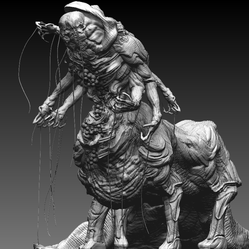 スカルプト!
#zbrush 