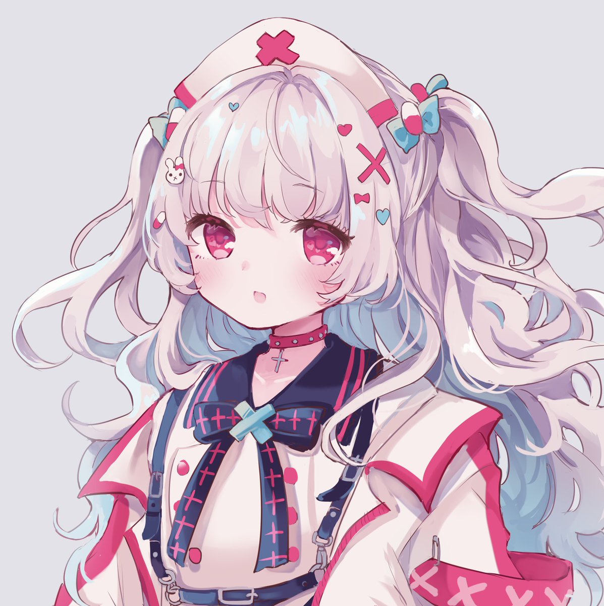 「ナースっぽい子かきまし 」|かるなばるのイラスト