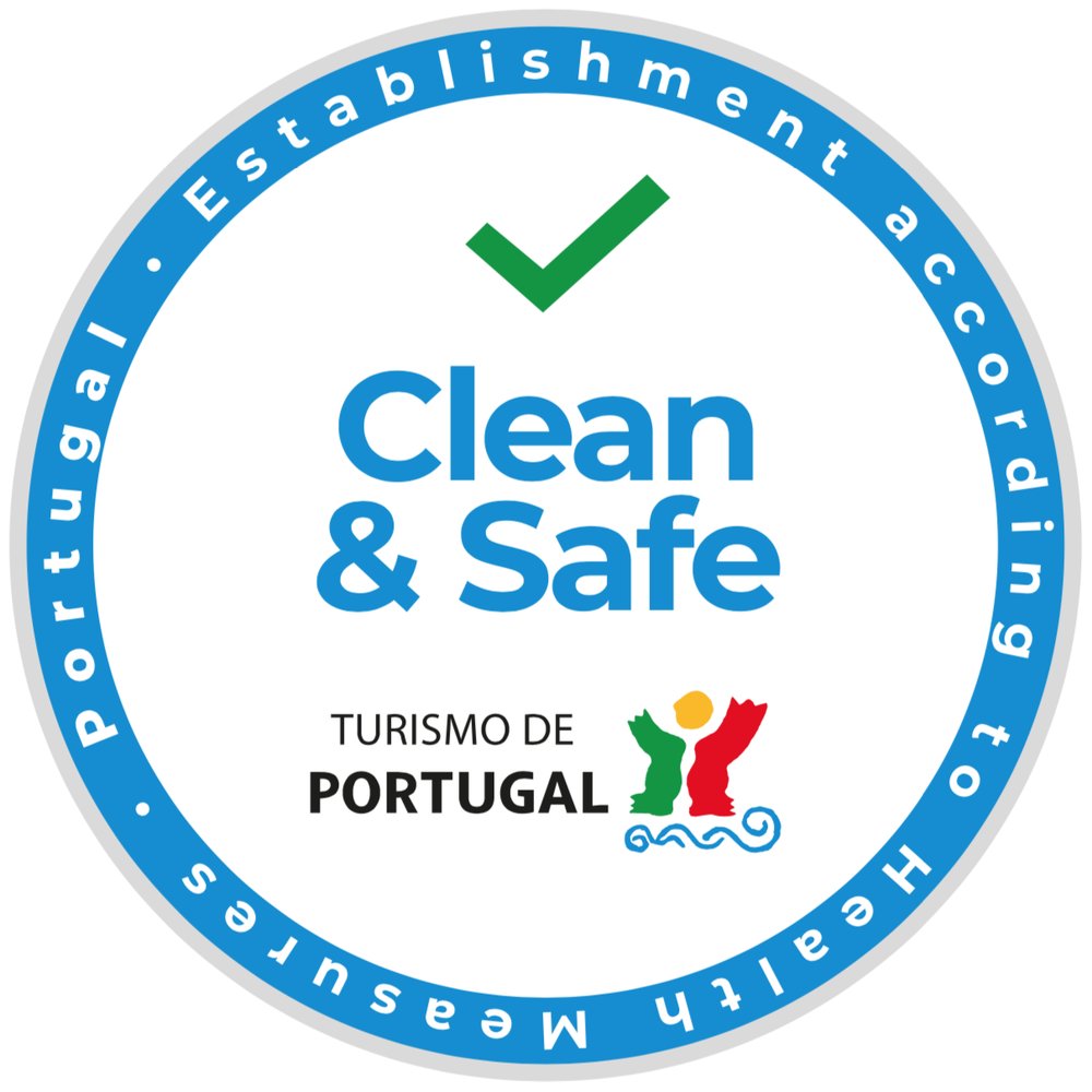 PousadasPRT's tweet photo. We hope Portugal's 'Clean and Safe' initiative will reassure holidaymakers. 
Hotels and restaurants, etc will be awarded a 'Clean and Safe' stamp if they comply with strict measures to control the spread of Covid-19. It will strictly monitored. https://t.co/Sg4UBT5Wej