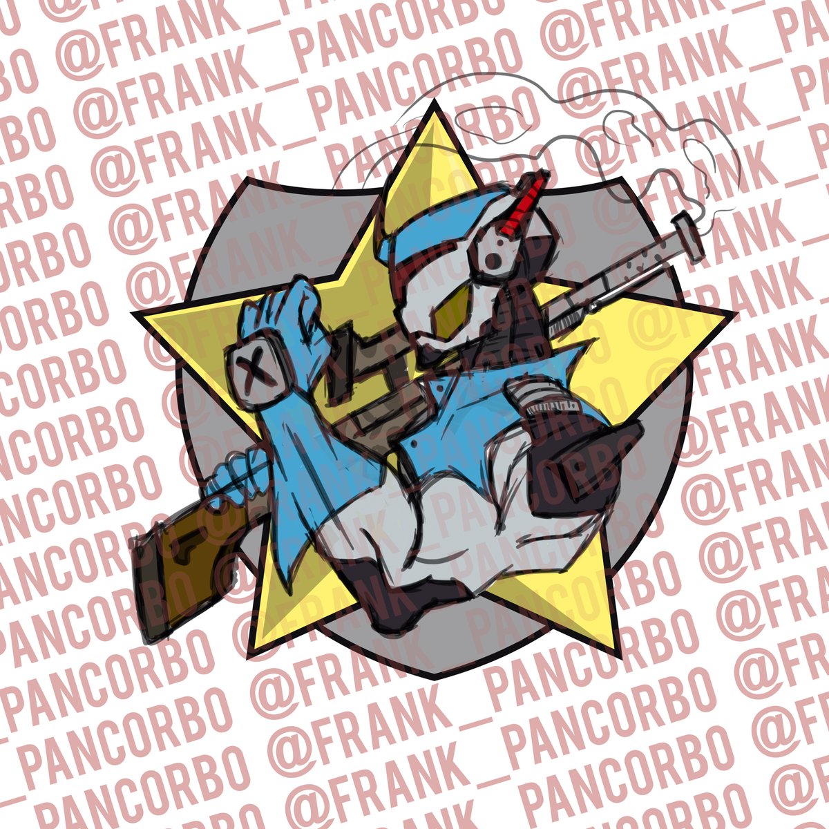 Frank_Pancorbo's tweet photo. Boceto de logo estilo Sherif futurista, ! no tiene dueño ! ¿ Lo quieres ? Por 25€ lo tendrás acabado y con tu nick y los cambios " menores " que quieras " #gfx #gfxdesigner #coverart #artwork #designer #streamer #overlay #logo #tulogo
@TheArtistHelp https://t.co/TZSSdlSMWd