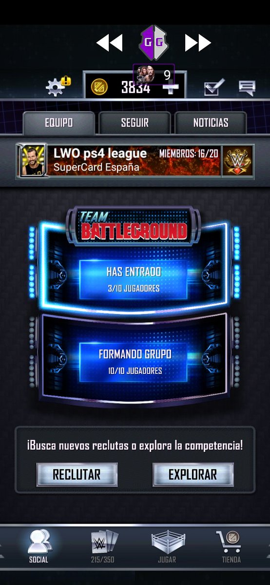 MaxiSupercard's tweet photo. @Supercard_ESP buscamos miembros de España para completar equipo. Somos wm36 gente activa porfavor https://t.co/26atZ05yYK