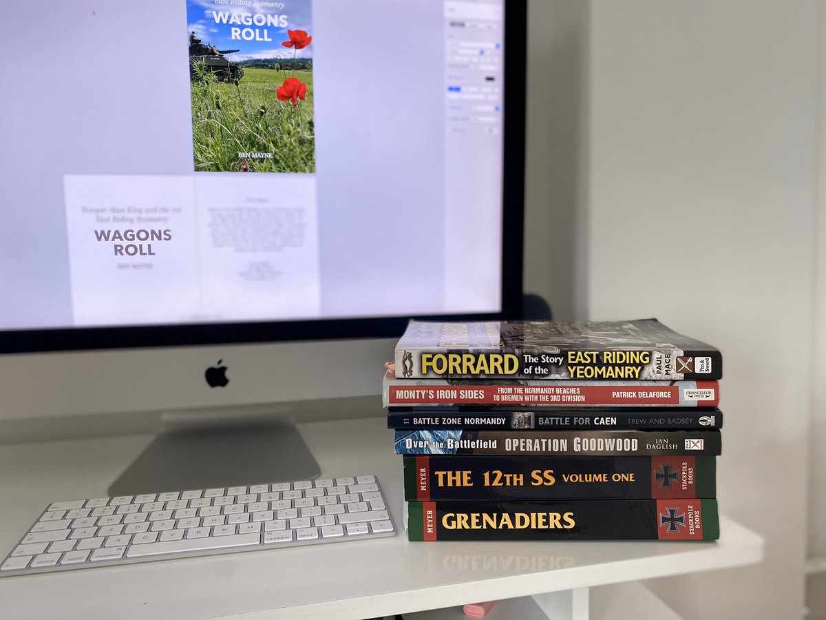 BattlefieldBen's tweet image. Thanks for the nomination @sommecourt - these are my #6for6 currently on my table that I’ve used this week or been reading. In return I’ll nominate @WW2Explorer @Barber1944 @DanHillHistory @RobertGlenniePT @ReassessHistory @SeaSpitfires
