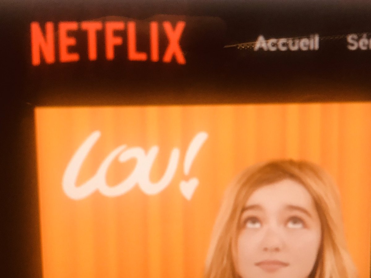 Ha ben je découvre aujourd'hui qu'il y a mon film sur Netflix.