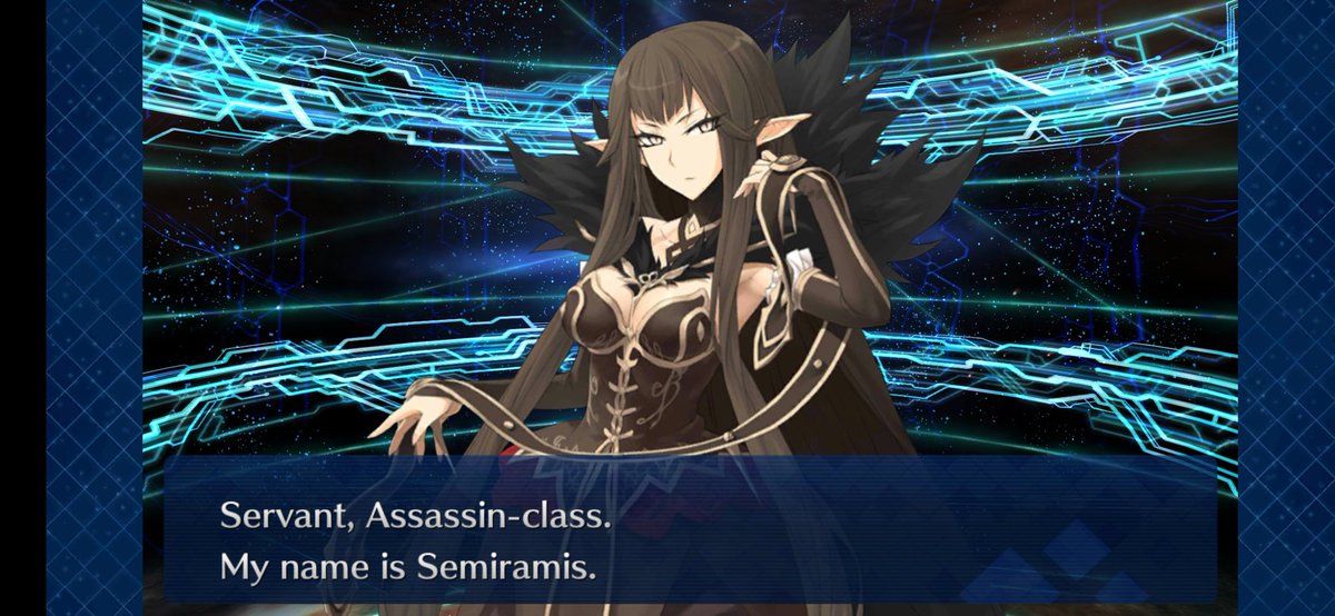 ShinnTypeMoon's tweet photo. Assassin of Red Semiramis, the queen of Assyria answered my call! You are wonderful!๐ค๐โค๏ธ #FGO #FGONA #FateGrandOrder #FateGOUSA #Semiramis #ishere #FateApocrypha #assassin #assassinofred #servant #QueenofAssyria #GardensofBabylon #InheritanceofGlory #FateSeries https://t.co/xoV7i0v39V