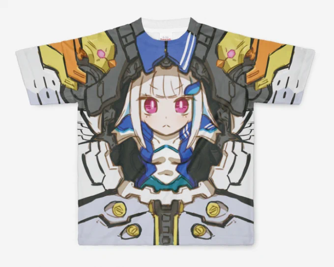 なんか、こんな感じのフルグラTシャツとか 