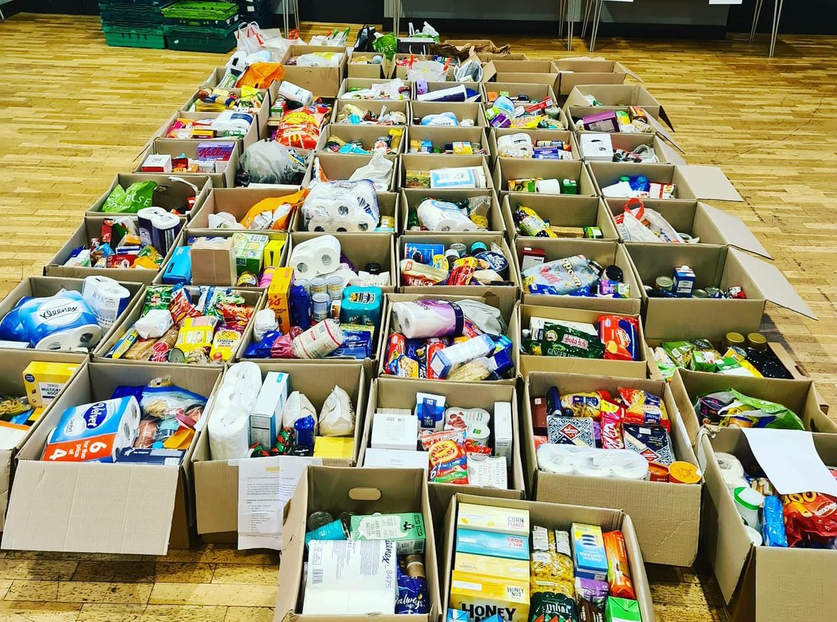 Todays food collections all done and delivered to <a href="/EH_Highbury/">Elizabeth House</a> Food Hub N5. Thank you so much to everyone who donated! Nxt wk we want to go bigger! To donate please email dennis@rogersremovals.co.uk with your name and address &amp; we'll send details. 

Pls RT 👍