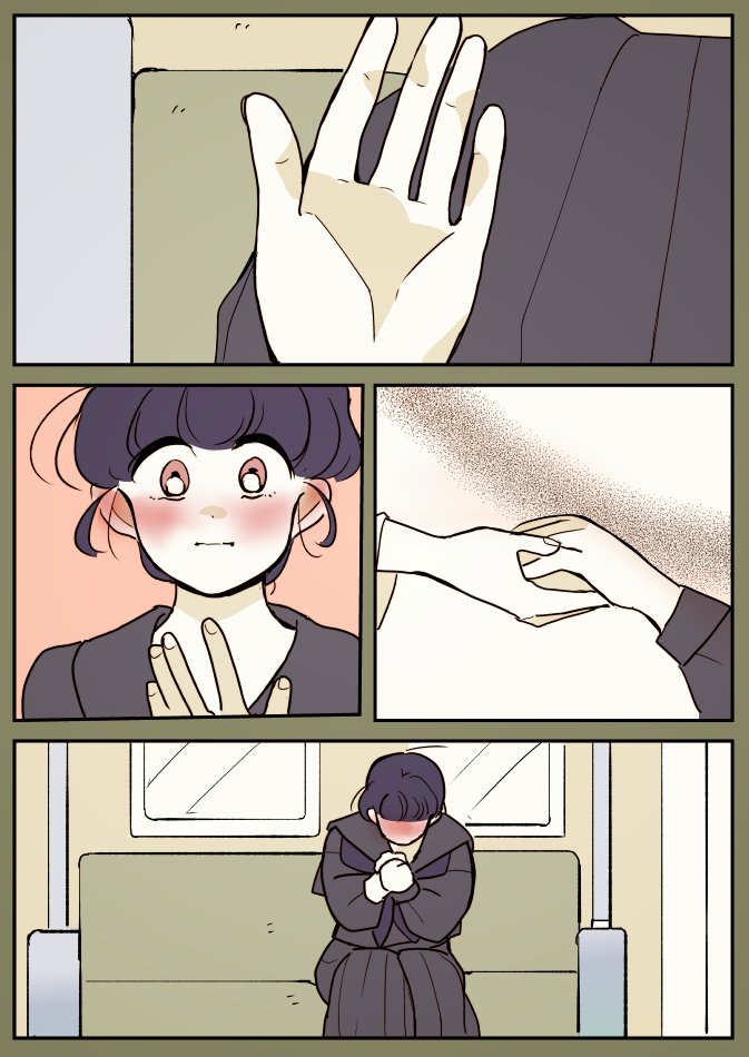 【創作百合】同じバスのお姉さんと女学生。遅刻(おまけ) 
