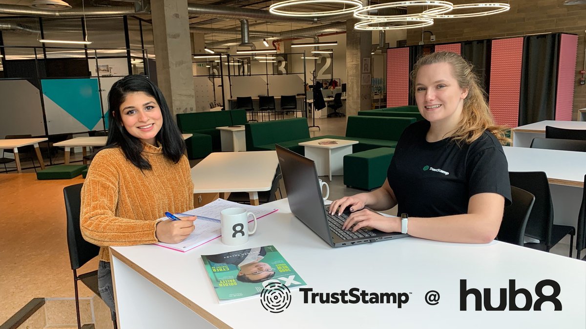 truststamp's tweet photo. #LoveTheHub Trust Stamp love being part of @Hub8andco a fantastic shared workspace in partnership with #CyNam , dedicated to the development of Cheltenham's cyber tech community!
#Inthistogether #Inclusion #CyberTech #Cheltenham #Hub8 https://t.co/ngYvjkd7B3