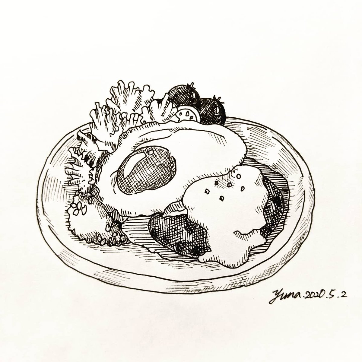 Yuna 3tamura 画家 イラストレーター 5 2 Illustration Illustrationart Art イラストレーション アート ペン画 ハンバーグ Lunch T Co Rkenwgripw Twitter Yuna 3tamura 画家 イラストレーター 5 2 Illustration Illustrationart Art イラストレーション アート ペン画 ハンバーグ Lunch T Co Rkenwgripw Twitter