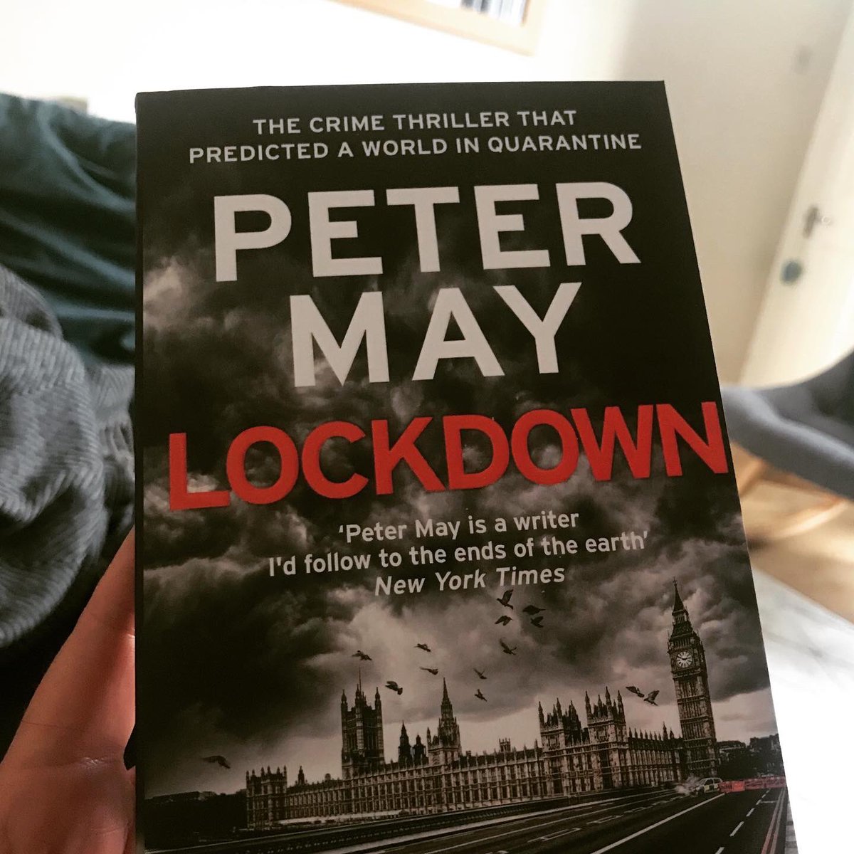 Book 17: Lockdown - Peter May Thrillers are not normally my genre but I’m addicted to May’s books after loving the Black House trilogy. This one written 15 yrs ago is set in a pandemic situation in London but wasn’t published as deemed “unrealistic”. Page turner 