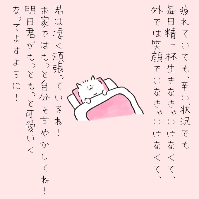 疲れていても辛くても毎日頑張って生きてる人を褒めてくれるポメラニアン。 