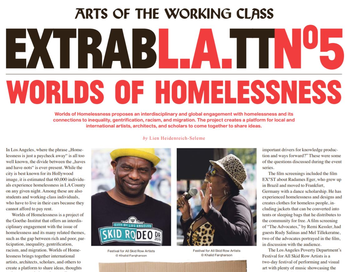 michelelancione's tweet photo. A great privilege for me to be part of this @GI_LosAngeles and #AOWC publication with so many friends discussing #WorldsofHomelessness

Essays @ChallengeIneq @ananyaUCLA @lapovertydept &amp; activists fighting homelessness all over the world.

PDF free: https://t.co/xQ3HQ7m1Gn https://t.co/KqRSyaxSkd