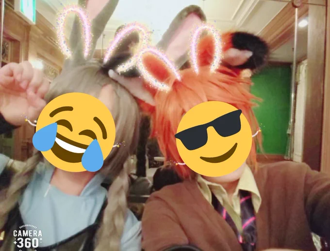 #好きな画像を貼って4人指名していくリレー 
神楽さん(@kagura_kogetu)からいただいたバトンやります(  ˙꒳​˙ )ノ
友達と遊んだ時の写真貼るよーっほぼディズニー😆✨✨
Dハロでジュディの仮装したんだ☺️

アンカーにするのでやりたい方いたらどうぞ\('・∀・`)/んバッ 