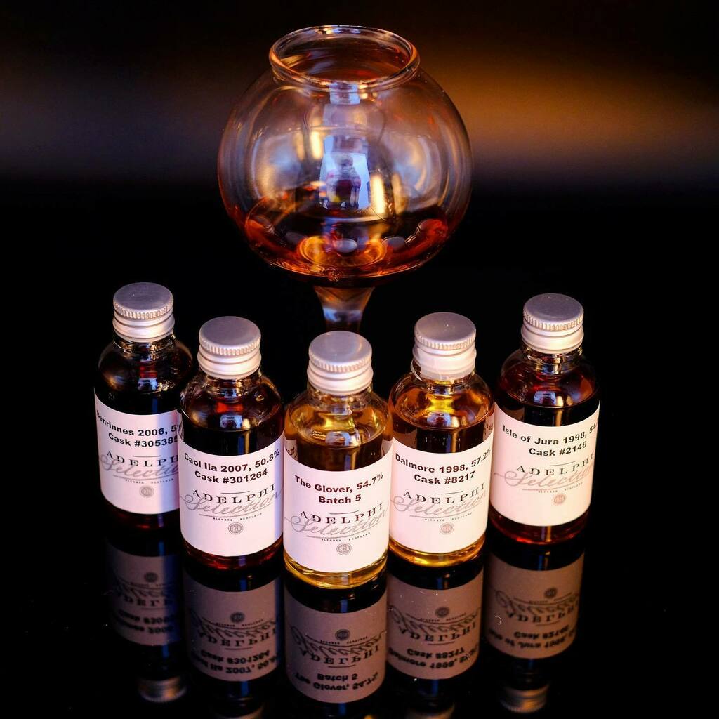 adelphi1826: RT <a href="/PoshScotch/">PoshScotch</a>: Another @londonwhiskyclub Virtual Tasting next week - this time with <a href="/adelphi1826/">Adelphi Selection</a> and a delicious 5 dram lineup.

We have relatively young but heavily sherried Benrinnes and @caoliladistillery along with 21-year old @thedalmo…