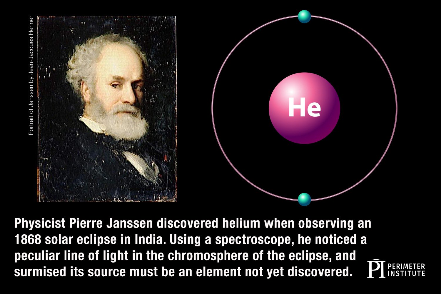 Astro_Neel on Twitter: "On 18 August 1868, French astronomer Pierre Jules Janssen discovered a bright yellow line (587.4 nm) in the coronal spectra of the total solar eclipse, leading to the discovery