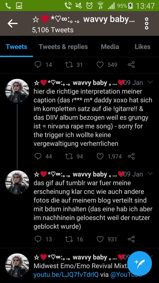de_la_rue's tweet photo. @yeatoheaven Also ich will natürlich nicht Rechte wie Luna verharmlosen und als Opfer auch niemanden in Schutz nehmen der Rape verharmlost, aber sieht mir hier zumindest nicht so aus. https://t.co/OyiLDAagTs