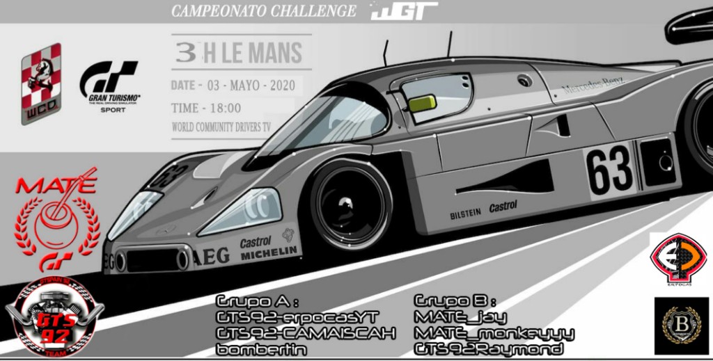 ERT ACADEMY WILD CARD !!!
Increíble oportunidad y experiencia para el equipo de Rookis de Euskadi Racing Team gracias a la invitación de <a href="/WorldDrivers/">TheDriversWorld</a> .......
Hoy Domingo 03/05 insuperable y novedoso evento de resistencia, una durísima prueba para todos los participantes.......