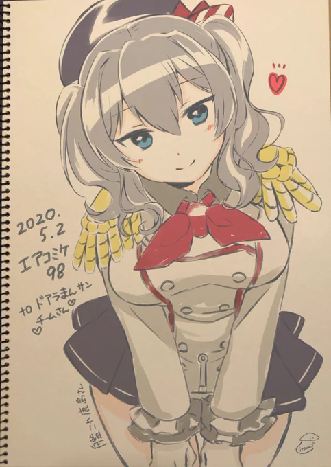  リクエストありがとうございます!鹿島さん完成しました!自分も大好きなのでめちゃくちゃ楽しかったです! 