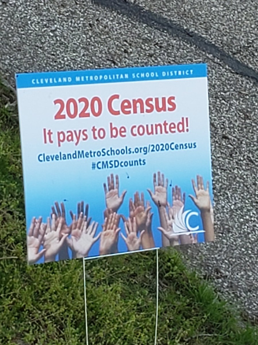 EricGordon_CEO's tweet photo. Be counted @CityofCleveland it's important! Learn more at https://t.co/b4VCM9XKTT. #CMSDcounts #2020Census https://t.co/hfwoxaGTUZ