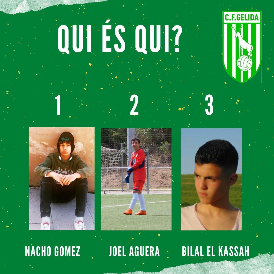 GelidaClub's tweet photo. 🚨JOC || “Qui és qui?”🤔

✅ Aquí tenim la solució de la foto d’ahir, havies reconegut als jugadors del Cadet “A”?

Gràcies per participar!👏🏽 https://t.co/I81QMJTN2i