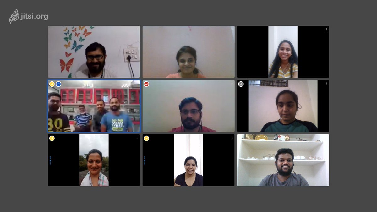 Our new normal! Virtual lab meeting!! Thank you to all those able to attend. Saturday well-spent...

<a href="/manoj_prasad70/">Manoj Prasad</a> <a href="/cybertirtha/">Tirthankar</a> <a href="/MMuthamilarasan/">Mehanathan Muthamilarasan</a> <a href="/nipgr_roshan/">Roshan Kumar Singh</a> <a href="/Priyadulani/">Priya Dulani</a> <a href="/Priyank20245724/">Priyanka Sood</a> <a href="/NIPGRsocial/">BRIC-NIPGR</a> <a href="/SciComm_India/">SciCommIndia 🇮🇳</a> 

#labmeeting #SocialDistancing #StayAtHomeAndStaySafe