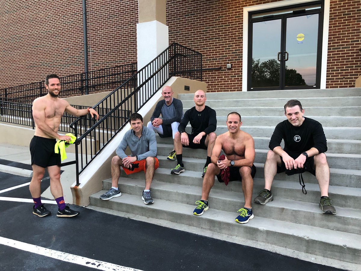 darkhelmetF3's tweet photo. 6 for a burpee-filled, 5.5 mile, foot race. The inaugural Corona 200 CSAUP (6/9 compliant) is now in the books. It was awesome.
@slaughterF3 came all the way down to pace YHC. (If you don’t know, he’s about the best friend a guy could ask for)
@F3theFort @F3Nation https://t.co/pEliCrF8Lu