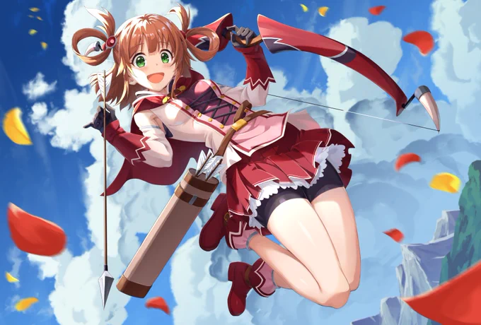 #プリコネR #イラスト
リノちゃんは青空が似合うね! 