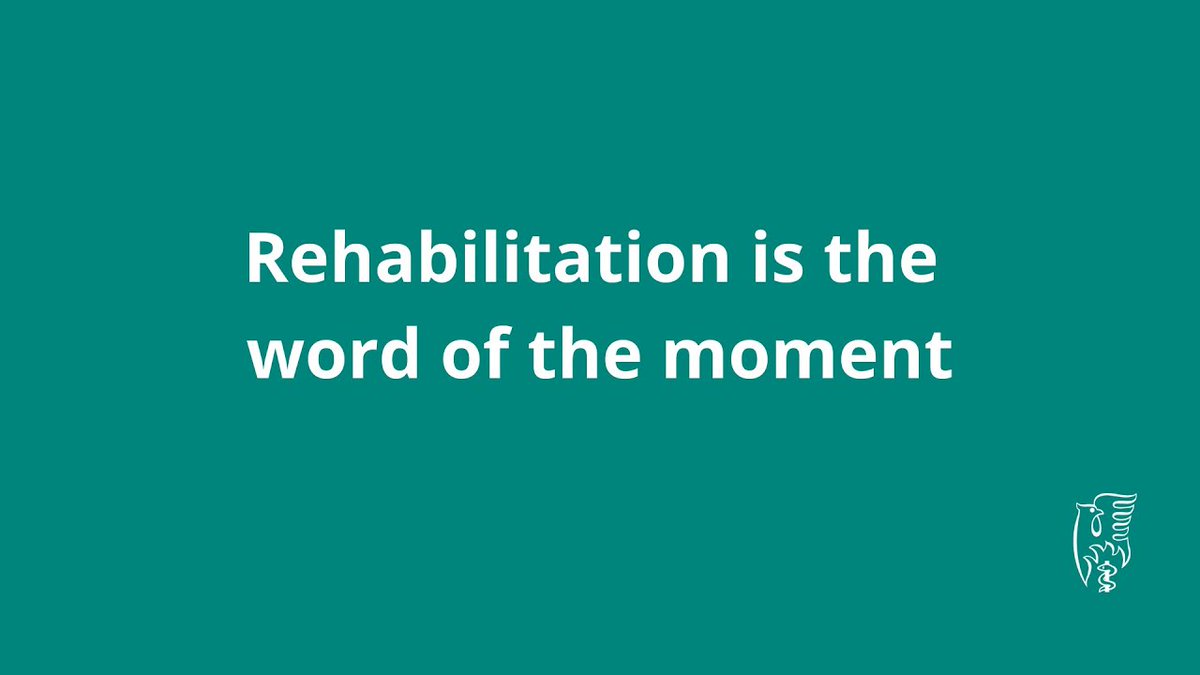 Rehabilitation is fast becoming the new priority in dealing with the impact of this pandemic. Watch @JuliaScottRCOT talk about what makes occupational therapists fundamental in #rehabilitation. #ValueofOT youtube.com/watch?v=XyK5mx…