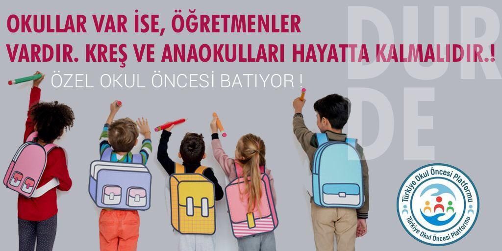 #ÖzelOkulÖncesiBurada
Özel anaokulu, kreş, gündüz bakımevi ve çocuk kulüpleri kaliteli, güvenilir eğitime devam etmek için burda ve destek bekliyor.
<a href="/tcmeb/">Millî Eğitim Bakanlığı</a> <a href="/ziyaselcuk/">Ziya Selçuk</a> <a href="/ailevecalisma/">Cshabakanligi</a> <a href="/ZehraZumrutS/">Zehra Zümrüt Selçuk</a> <a href="/HMBakanligi/">T.C. Hazine ve Maliye Bakanlığı</a> <a href="/BeratAlbayrak/">Berat Albayrak</a> <a href="/RTErdogan/">Recep Tayyip Erdoğan</a> <a href="/anadoluajansi/">Anadolu Ajansı</a> <a href="/meralaksener/">Meral Aksener</a> <a href="/kilicdarogluk/">Kemal Kılıçdaroğlu</a>