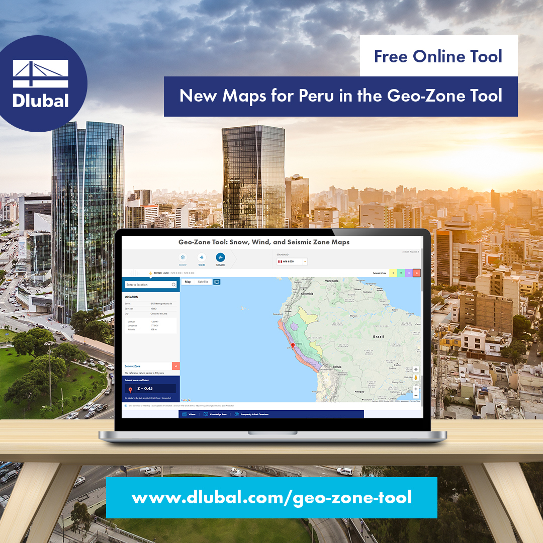 dlubal_en's tweet photo. New Maps for Peru in the Geo-Zone Tool
https://t.co/eJu9oCGdN7
#SnowLoad #WindLoad #SeismicLoad #LoadZone #StructuralAnalysisSoftware https://t.co/YkRCv0D8A8