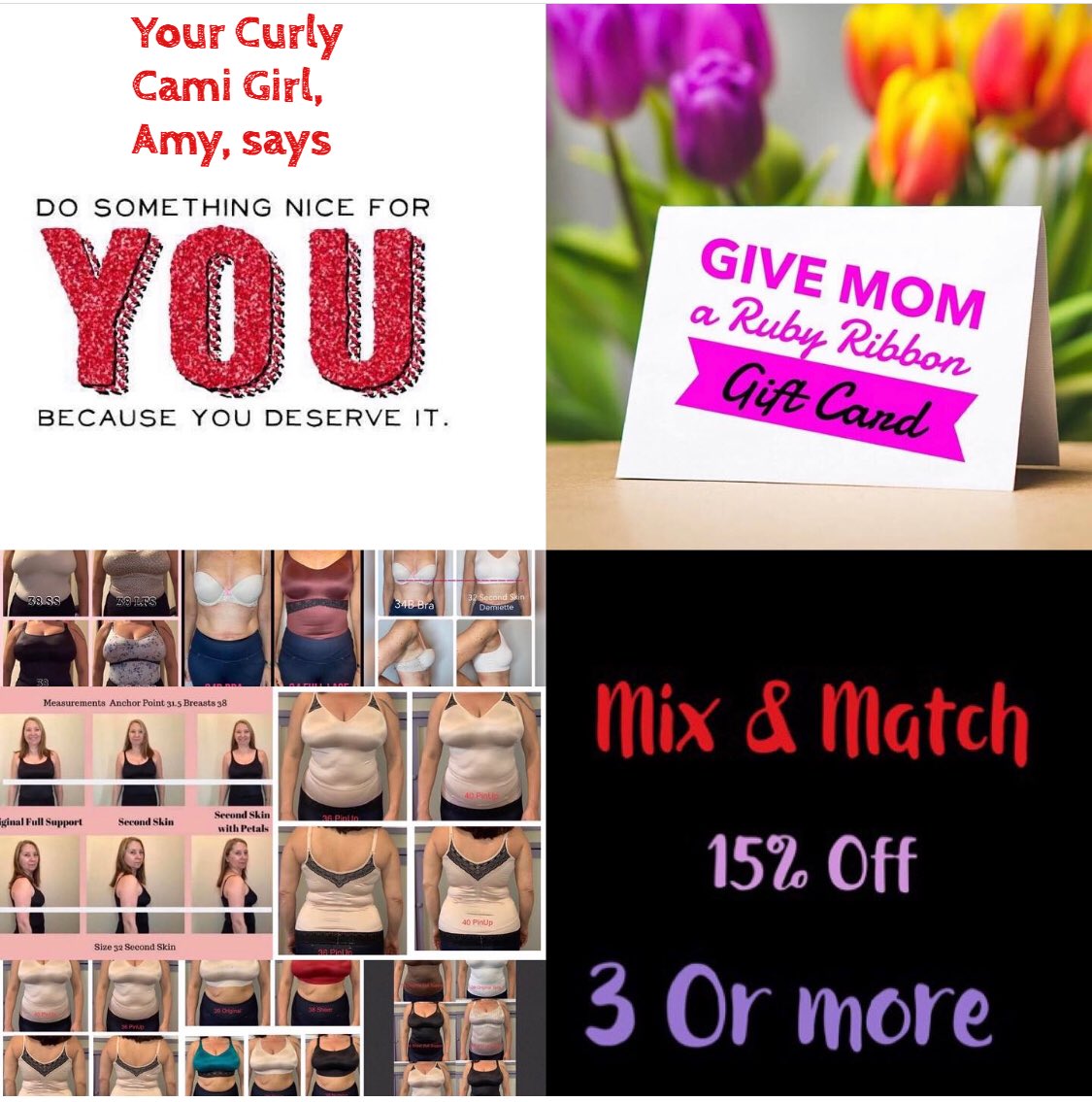 SterlingRubyAmy's tweet photo. Give #lift #confidence #support #byebyebra with a #rubyribbon cami or Demi. believe trust me or have #wiresstabbingyou #strapsfalling #blackbulges #muffintops save 15%. Ask for fitform first or #giftcertificate #beforeafter #truth #rrirl Don’t Have to go back to a bra someday. https://t.co/S5LbYuPkLq