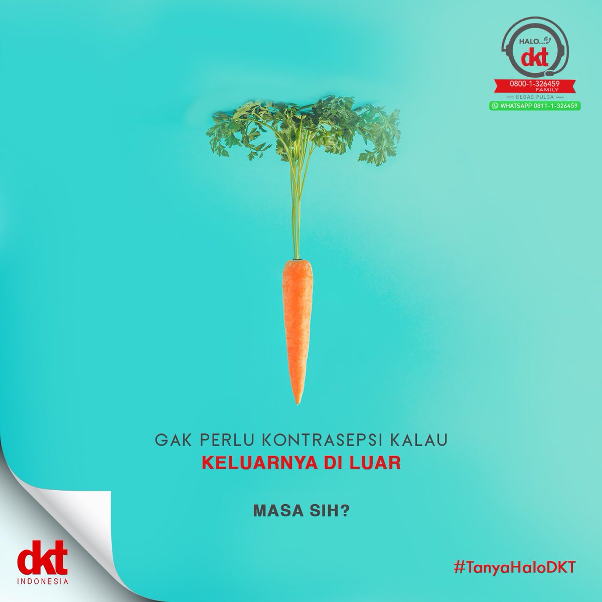 HaloDKT's tweet photo. “Kalau keluar di luar kan nggak bakal hamil, jadi aman dong tanpa harus pakai kontrasepsi?" 🤷
Hmm, kalau menurut kamu gimana? Cari tahu jawabannya, yuk!
- A THREAD -
#TanyaHaloDKT #HaloDKT #DKTIndonesia #SexEd #EdukasiSeks https://t.co/ffoy9XZT3Y